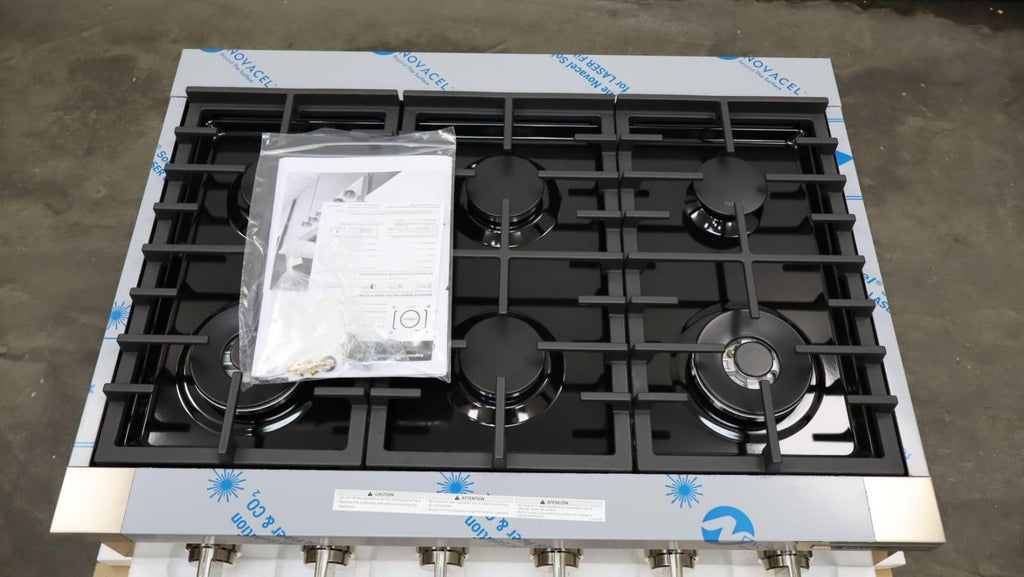 Bosch 800 Series 36" Gas Rangetop Stainless Steel 6 Sealed Burners RGM8658UC
