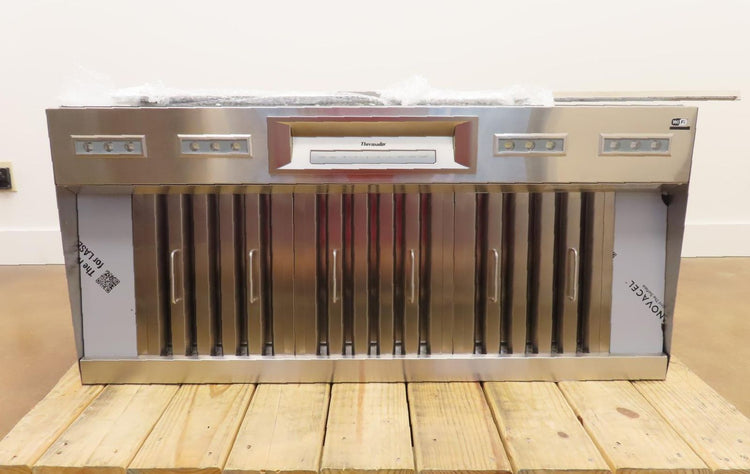 Thermador Professional Series VCIN48GWS 48" Wifi Smart Custom Insert Hood Images