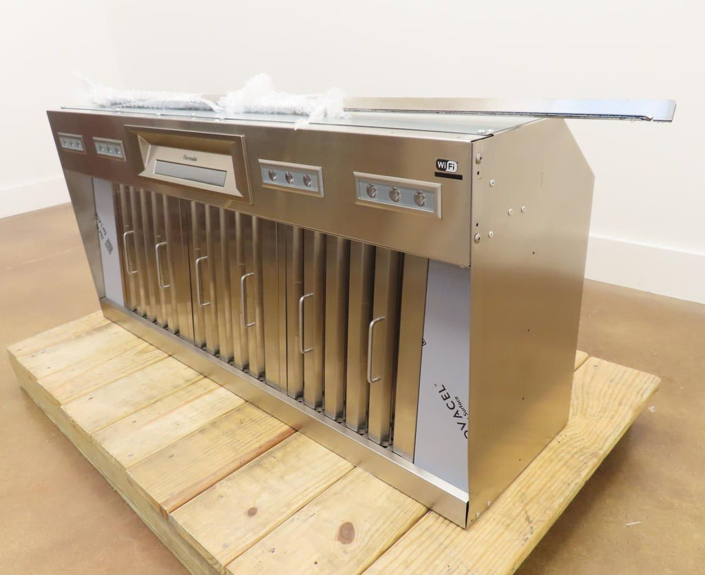 Thermador Professional Series VCIN48GWS 48" Wifi Smart Custom Insert Hood Images