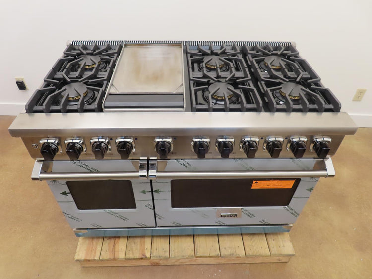Viking Professional  5 Series VDR5486GSS 48" Freestanding Dual Fuel Range