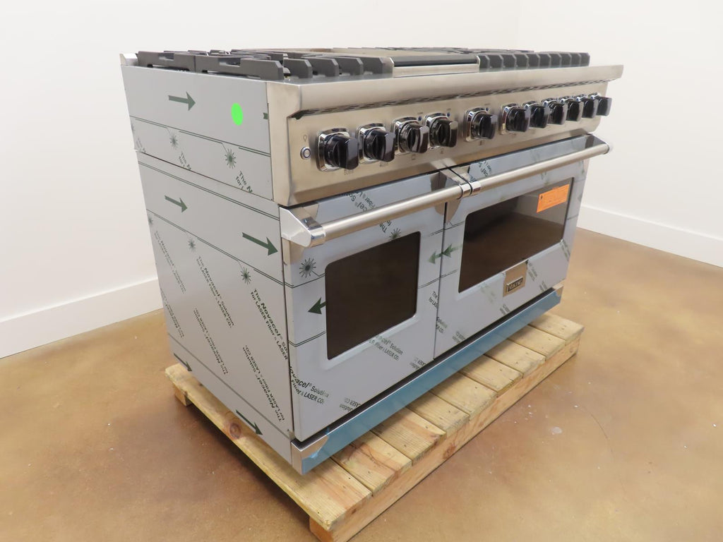Viking Professional  5 Series VDR5486GSS 48" Freestanding Dual Fuel Range