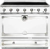 La Cornue 36" Freestanding White Induction Range 3.81 Ft. Oven Cap. C9WNI