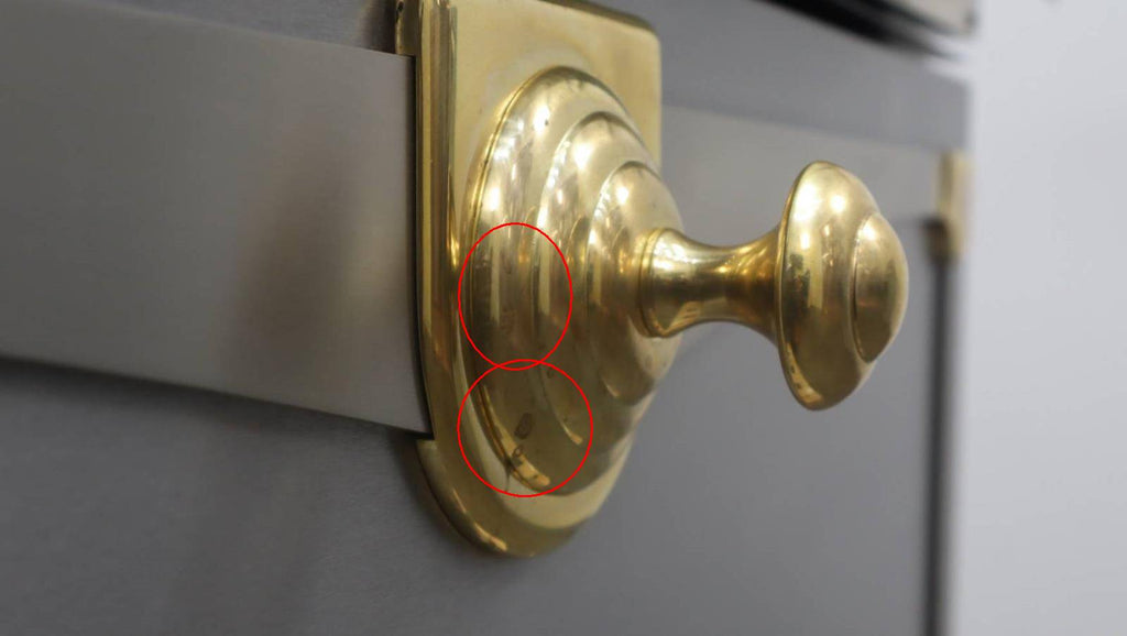 La Cornue CornueFe 90 36" Freestanding Induction Range 3.81 FtCap SS Brass C9IFI