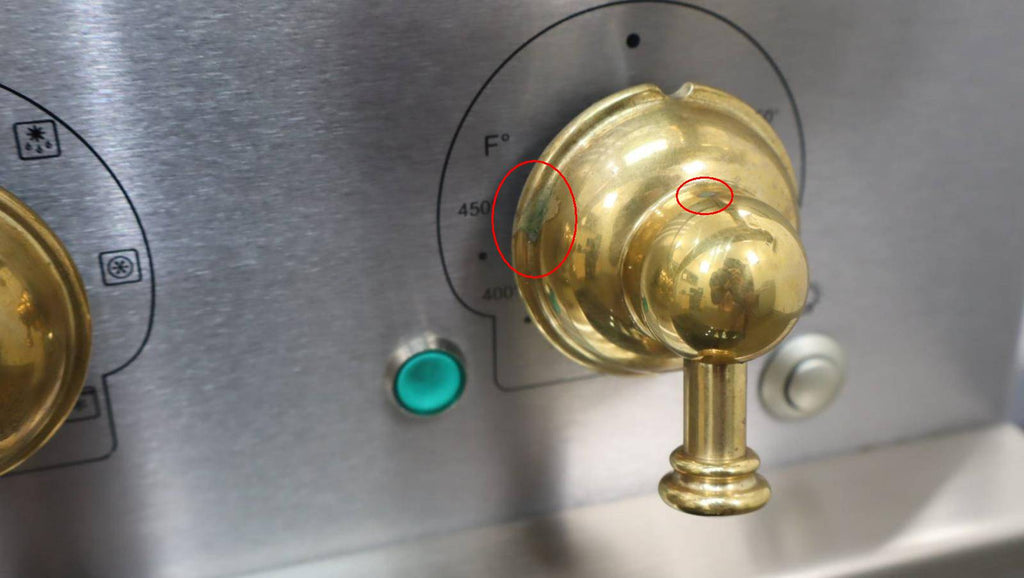 La Cornue CornueFe 90 36" Freestanding Induction Range 3.81 FtCap SS Brass C9IFI