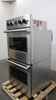 Viking 2024 Professional 5 Series 27" SS Rapid Ready Double Wall Oven VDOE527SS