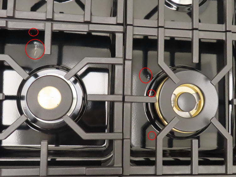 Monogram Statement Series ZGU366NT2SS 36 Inch Slide-In Professional Gas Rangetop