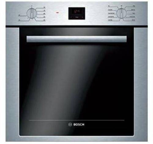 Bosch 500 Series 24" Stainless Single Convection Electric Wall Oven HBE5453UC