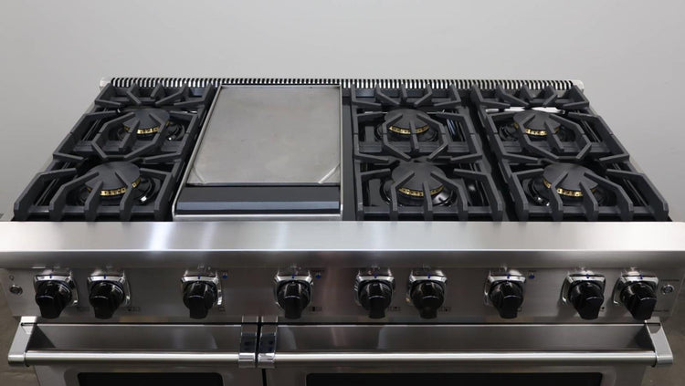 Viking 2021 Professional 5 Series 48" VSH Burner Frees Gas Range VGR5486GSS