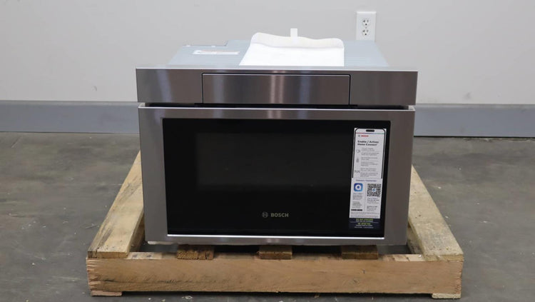 Bosch 800 Series 24" 1.2 Cu.Ft. Cap 950 Watt Smart Microwave Drawer HMD8454UC