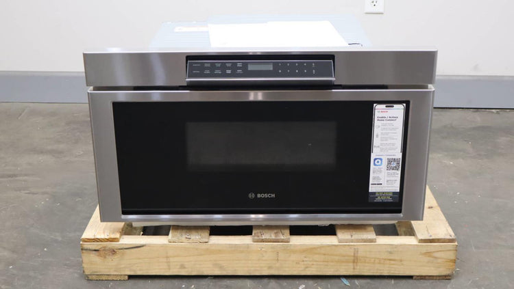Bosch 30" Tilt Display 1.2 Cu.Ft Smart 800 Series Microwave Drawer HMD8054UC