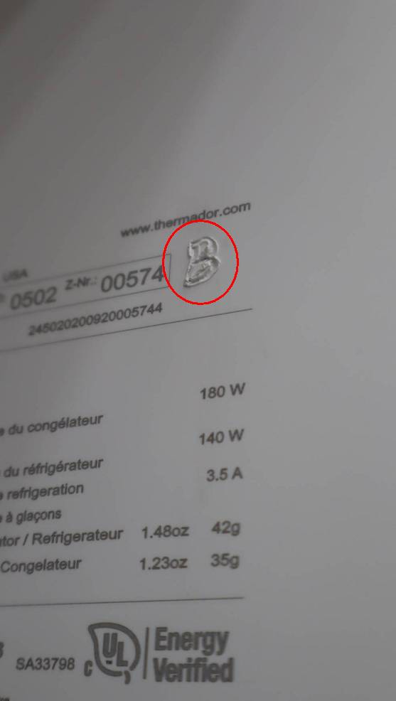 Thermador 36" SS French Door Smart Professional Series Refrigerator T36FT820NS