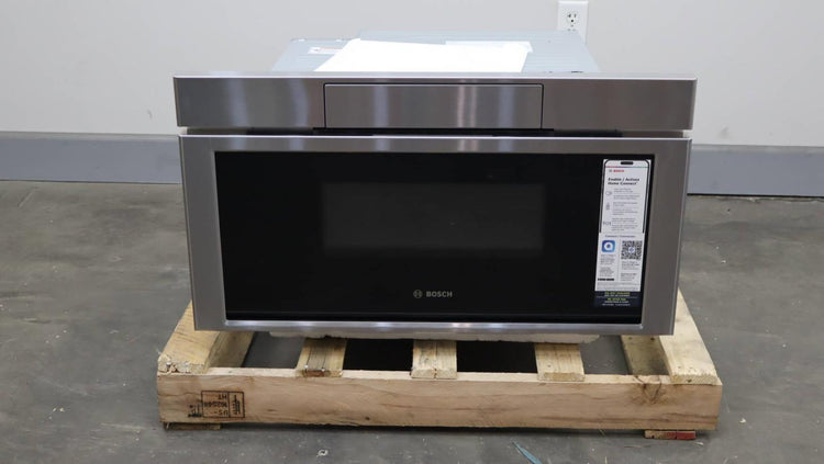 Bosch 800 Series 30" Tilt Display 1.2 CuFt Smart Microwave Drawer HMD8054UC