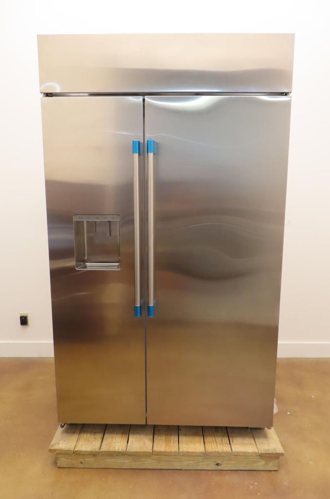Monogram ZISS480DN 48" Counter Depth Built-n Side by Side Smart Refrigerator IMG