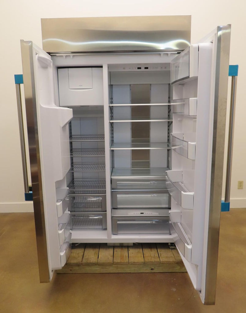 Monogram ZISS480DN 48" Counter Depth Built-n Side by Side Smart Refrigerator IMG