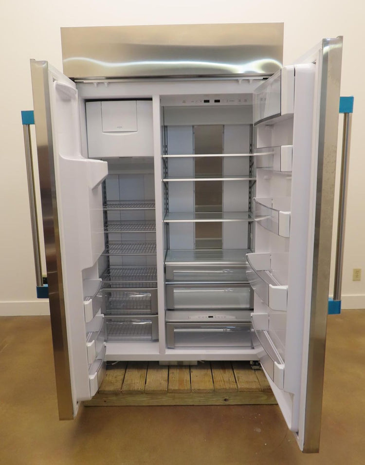 Monogram ZISS480DN 48" Counter Depth Built-n Side by Side Smart Refrigerator IMG