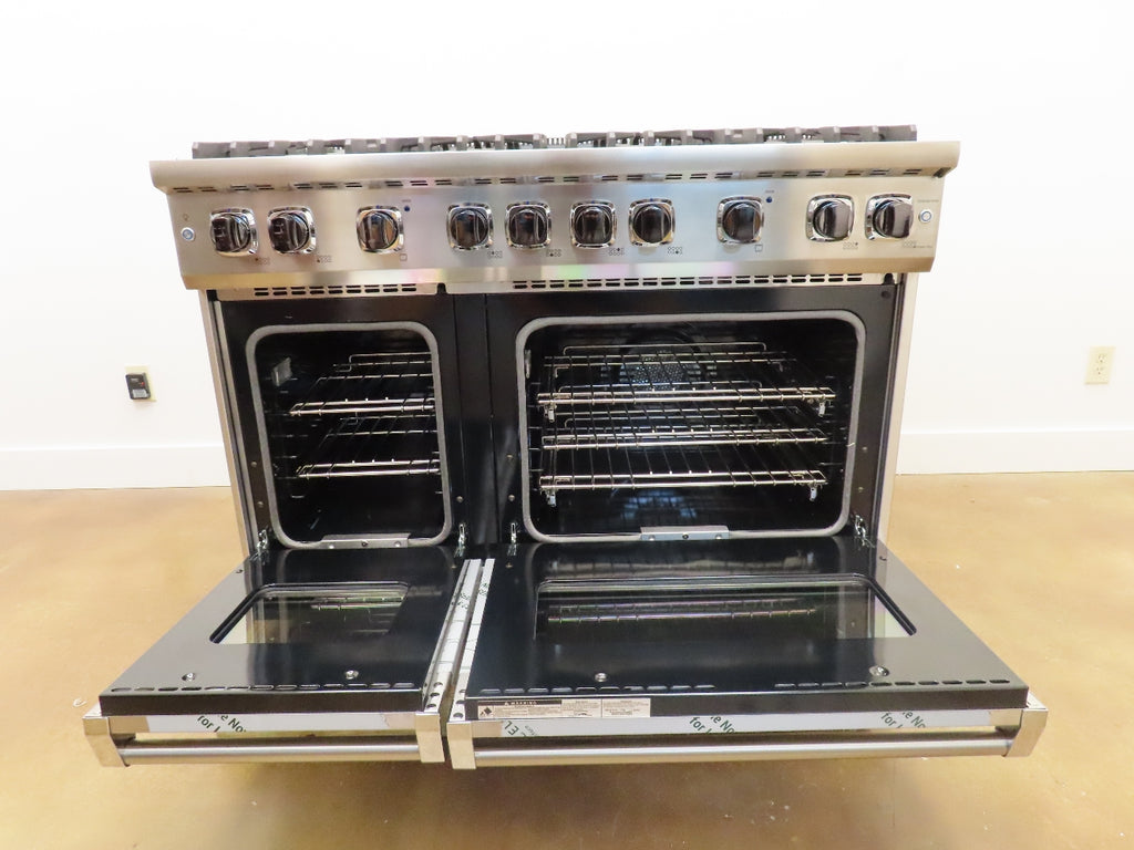 Viking 5 Series VGR5488BSSLP 48 Inch Freestanding Professional Gas Range