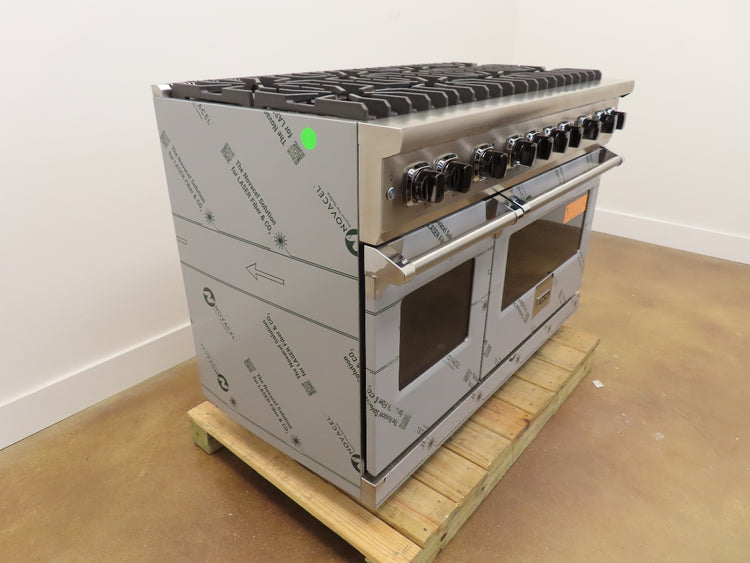 Viking 5 Series VGR5488BSSLP 48 Inch Freestanding Professional Gas Range