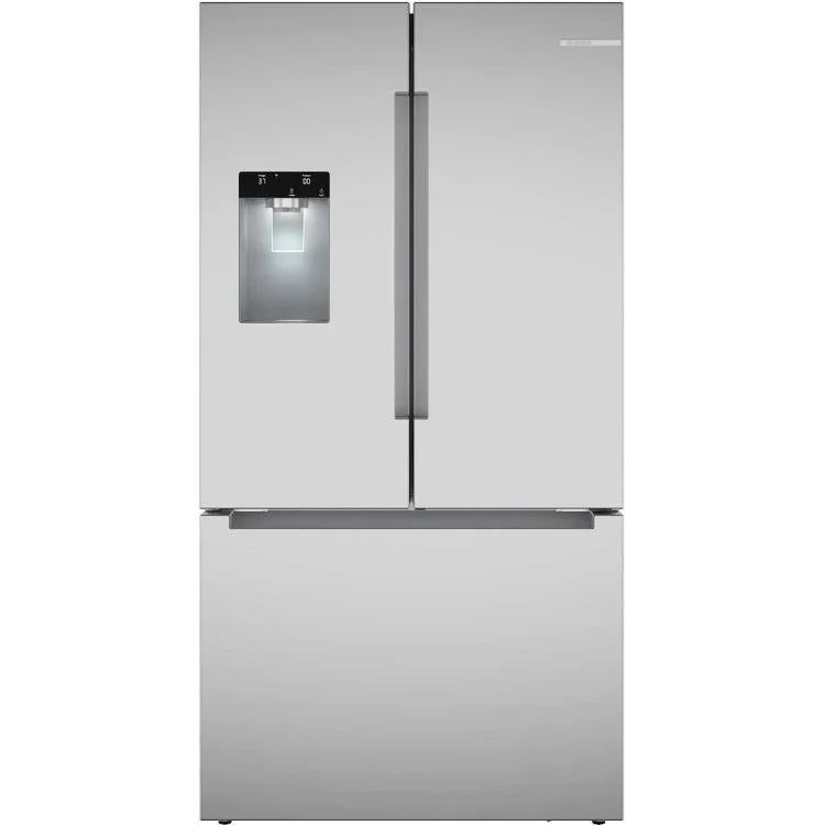 Bosch 100 Series B36CD10ENS 36" Freestanding French Door Smart Refrigerator - Alabama Appliance