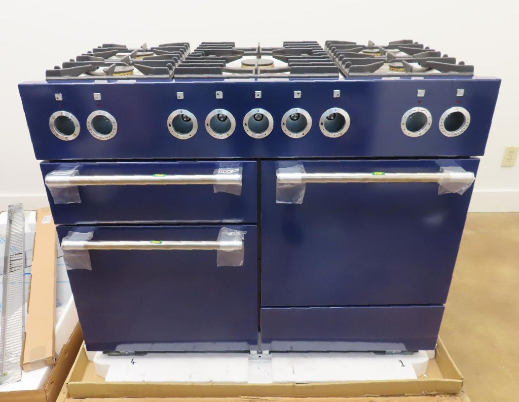 AGA Mercury AMC48DFBBY 48" Freestanding Dual Fuel Blueberry - Midnight Sky Range