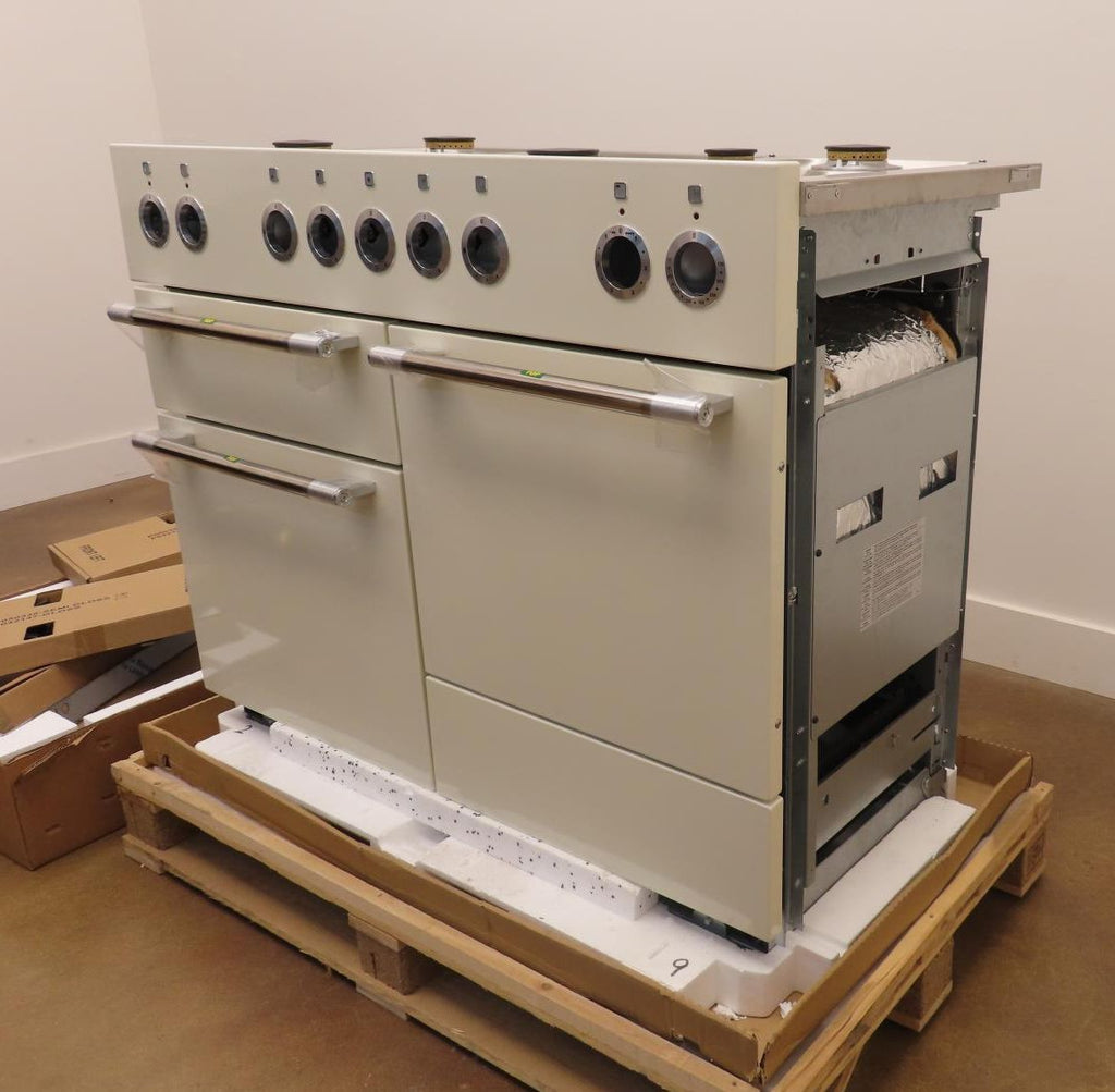 AGA Mercury AMC48DFOYS 48" Freestanding Dual Fuel Ivory Range