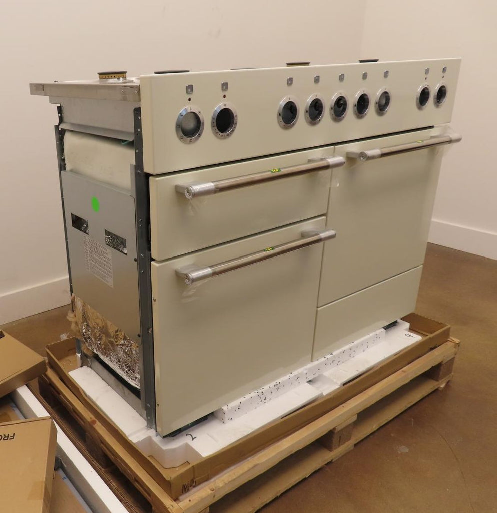 AGA Mercury AMC48DFOYS 48" Freestanding Dual Fuel Ivory Range