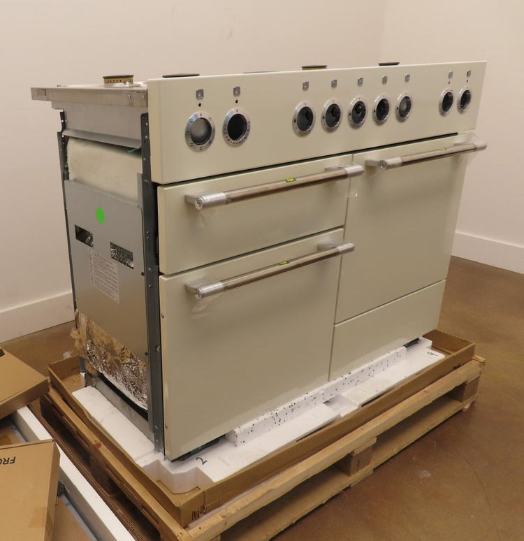 AGA Mercury AMC48DFOYS 48" Freestanding Dual Fuel Ivory Range