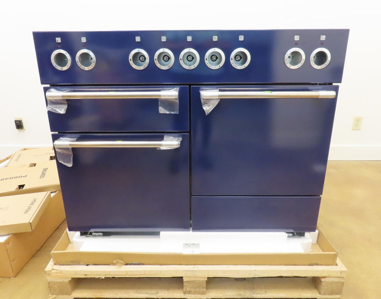 AGA Mercury AMC48DFBBY 48" Freestanding Dual Fuel Blueberry Range With 5 Burners