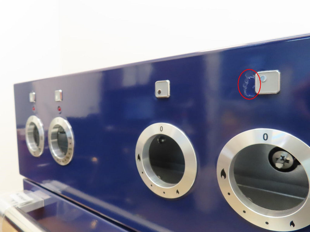 AGA Mercury AMC48DFBBY 48" Freestanding Dual Fuel Blueberry Range