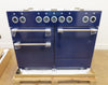 AGA Mercury AMC48DFBBY 48" Freestanding Dual Fuel Blueberry Range