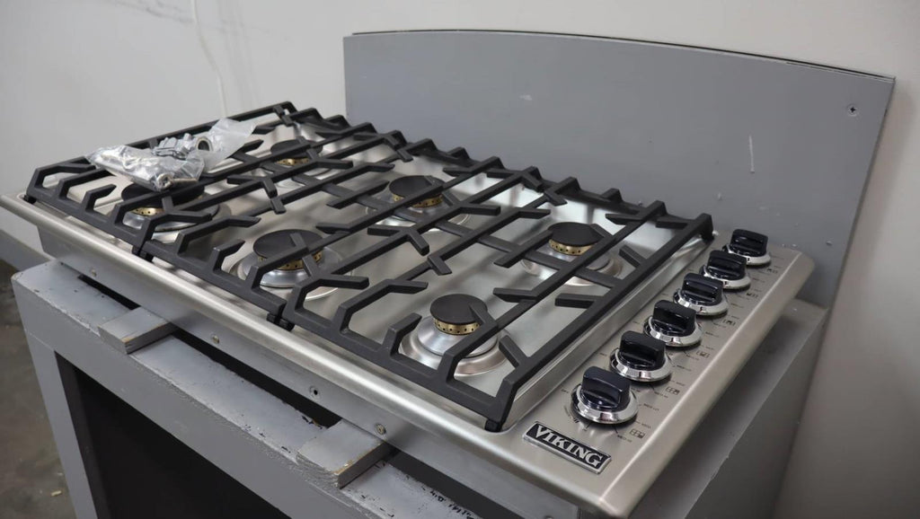 Viking Professional 5 Series 36" S. Steel 6 Burners Gas Cooktop VGSU53616BSS