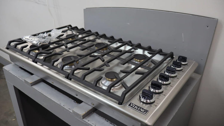 Viking Professional 5 Series 36" S. Steel 6 Burners Gas Cooktop VGSU53616BSS
