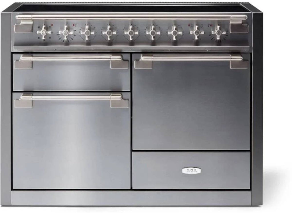 AGA Elise Series 48" Freestanding Induction Range With 5 Elements AEL481INSS