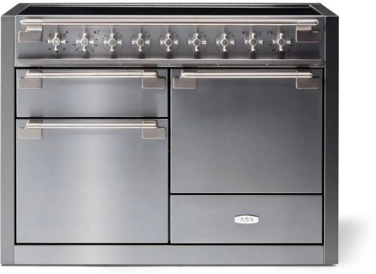 AGA Elise Series 48" Freestanding Induction Range With 5 Elements AEL481INSS