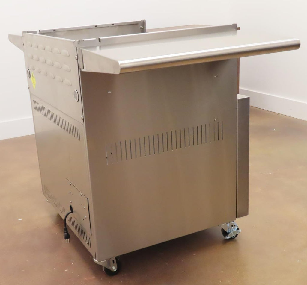 Cart with Front Storage Access Doors for a Lynx L30TRFLP Grill
