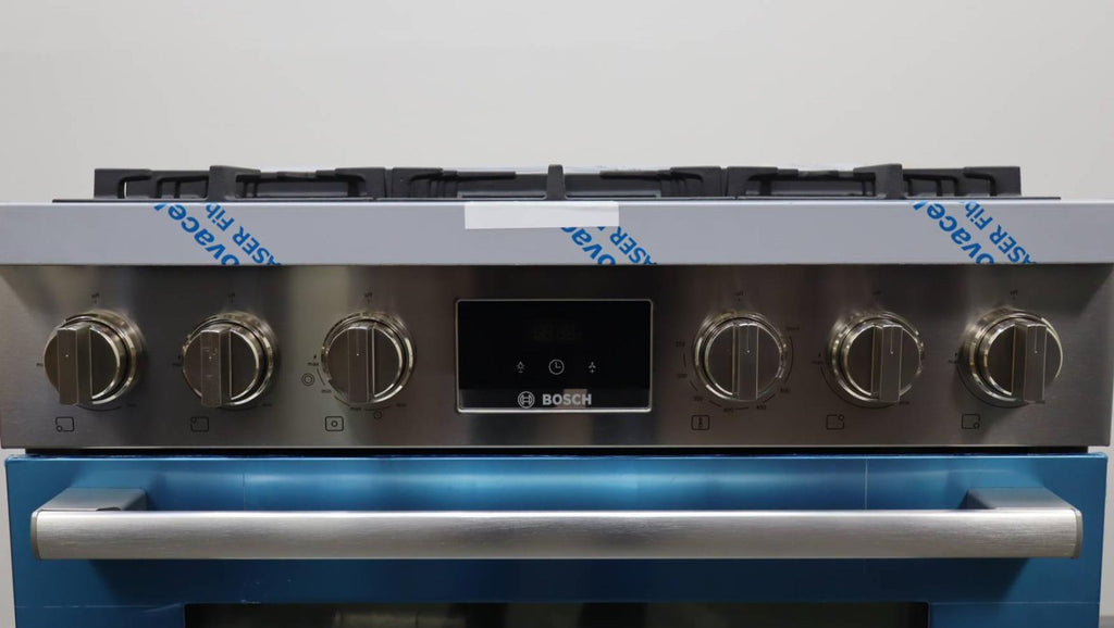 Bosch 30" 5 Burner 3.6 Cu.ft. Freestand Gas Stainless 800 Series Range HGS8055UC