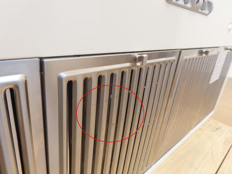 AGA AMCHD44IVY 44" Ivory 600 CFM Blower Mount Range Hood with 600 CFM Blower