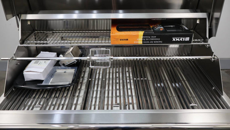 Lynx Professional Grill Series 42" NG 1,200 sq.in SS Built-In Grill L42TRNG Pics
