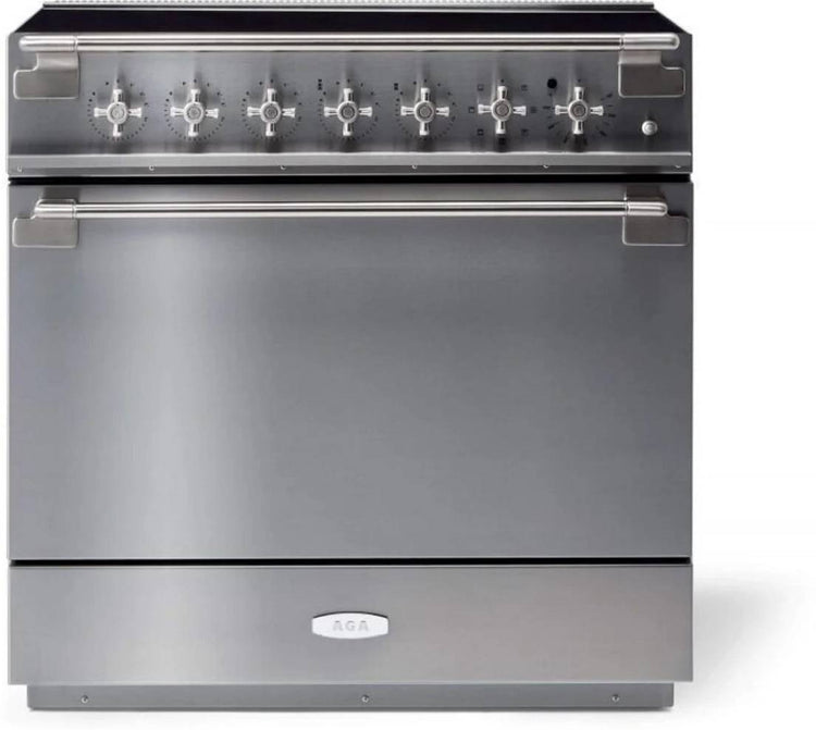 AGA Elise Series 36" Freestanding Induction Range 5 Elements 4.5ftCap AEL361INSS