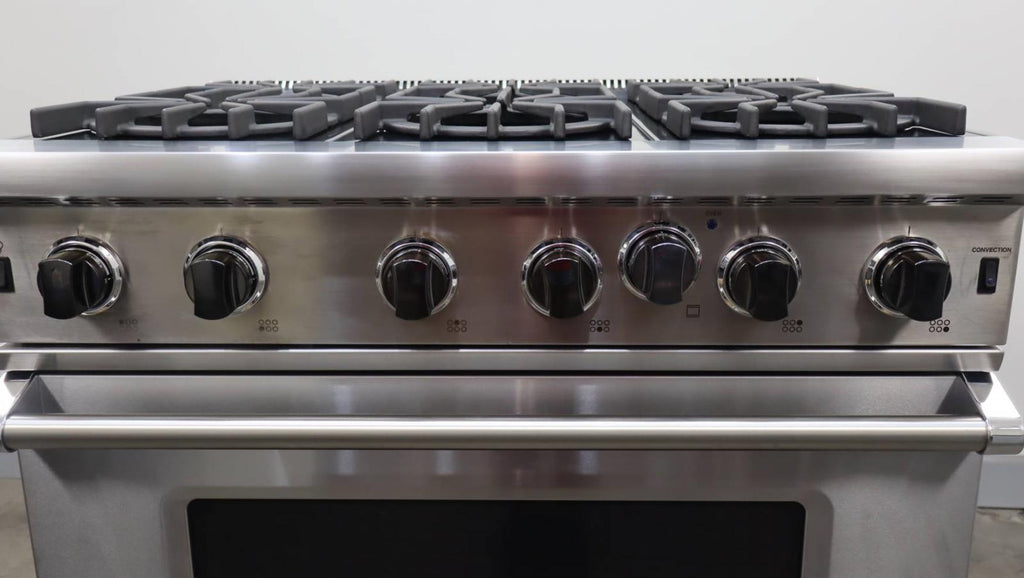 Viking 5 Series '20 36" Professional 6 Burners Natural Gas Range VGIC53626BSS