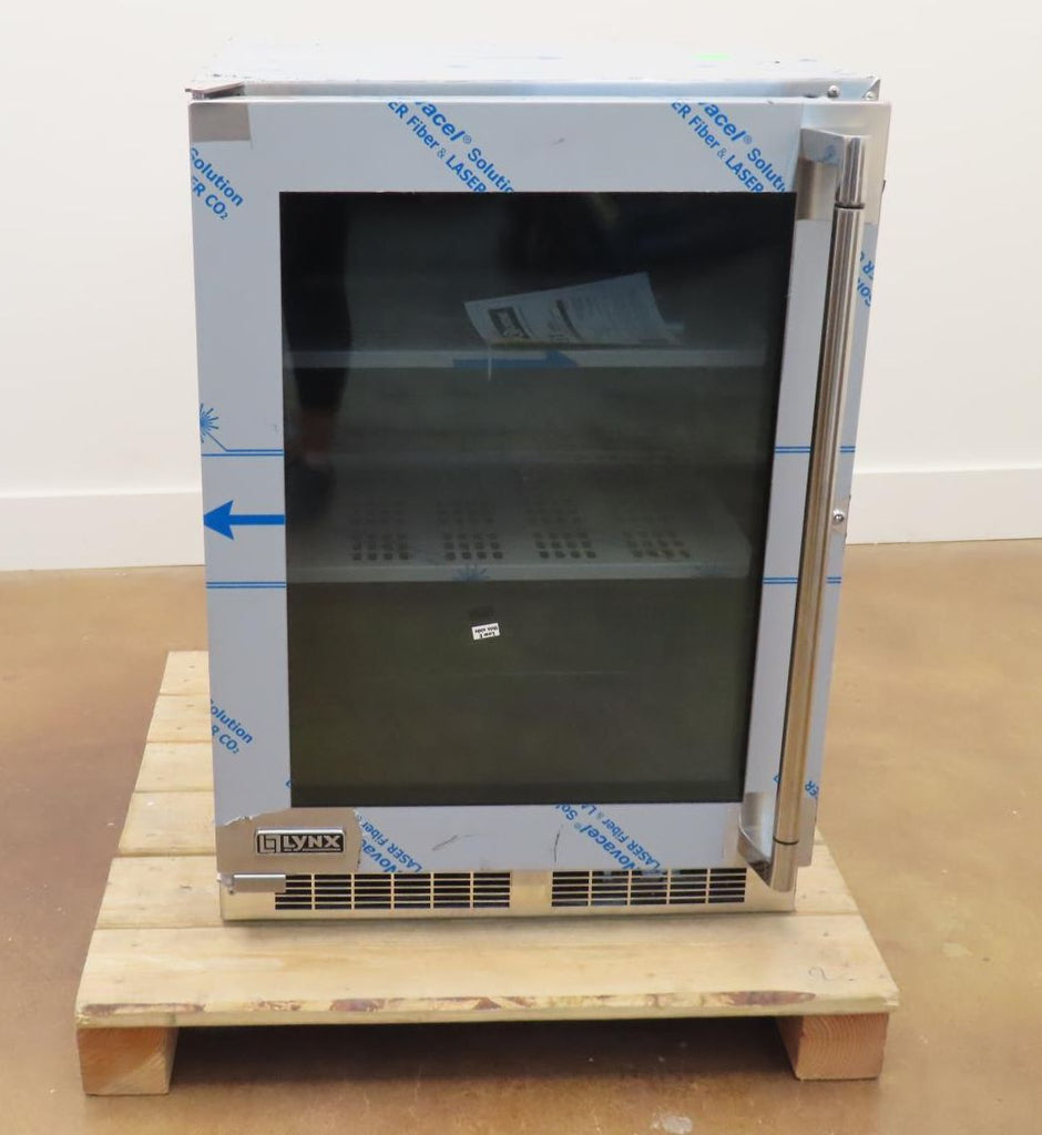 Lynx LN24REFGL 24" Built-In Outdoor All Refrigerator with 5.3 Cu.Ft Capacity