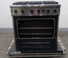 Viking 5 Series '20 36" Professional 6 Burners Natural Gas Range VGIC53626BSS