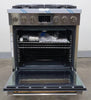 Bosch 30" 5 Burner 3.6 Cu.ft. Freestand Gas Stainless 800 Series Range HGS8055UC