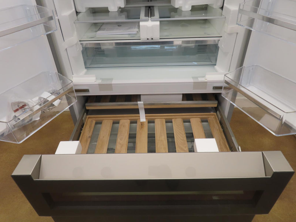 Bosch 800 Series B36CL81ENG 36" Freestanding French Door Smart Refrigerator Pics