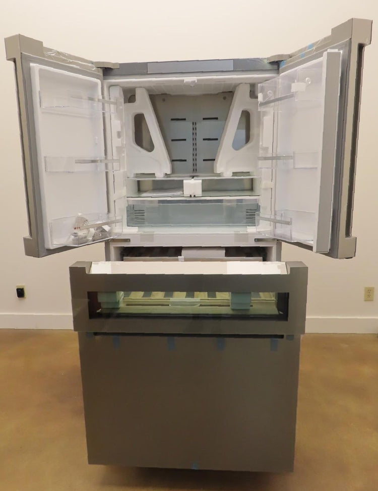 Bosch 800 Series B36CL81ENG 36" Freestanding French Door Smart Refrigerator Pics