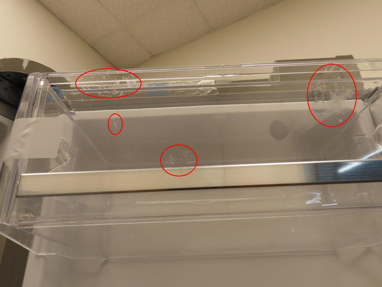 Bosch 800 Series B36CL81ENG 36" Freestanding French Door Smart Refrigerator Pics