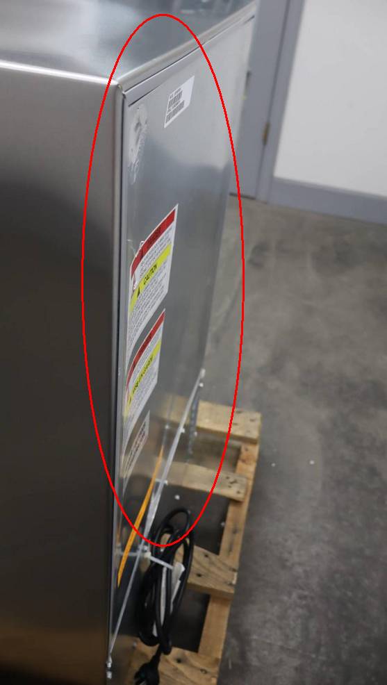 Lynx 24 Inch SS Built-In All Refrigerator 5.3 Cu. Ft. Capacity LN24REFGR