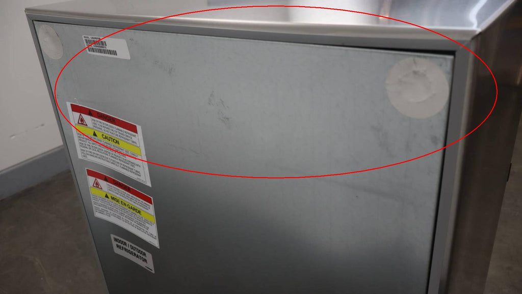 Lynx 24 Inch SS Built-In All Refrigerator 5.3 Cu. Ft. Capacity LN24REFGR