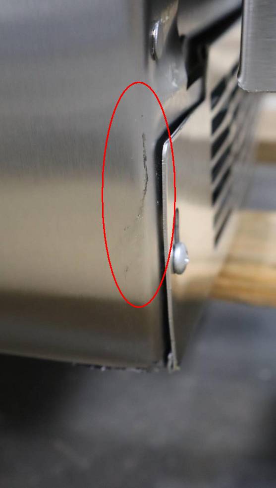 Lynx 24 Inch SS Built-In All Refrigerator 5.3 Cu. Ft. Capacity LN24REFGR