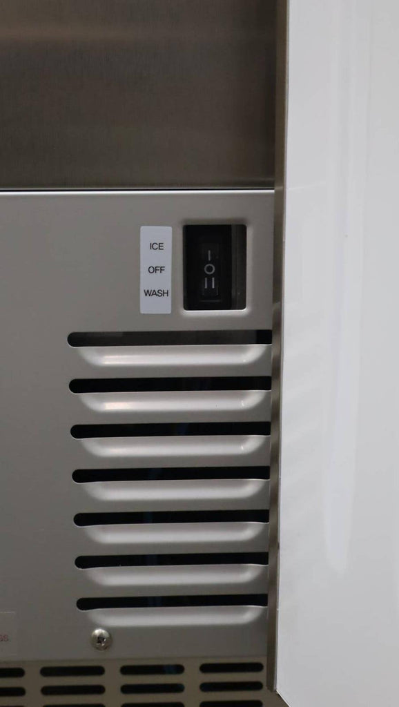 XO 15" Crystal Clear Cubes Gourmet Built-In Indoor/Outdoor Ice Maker XOUIM1565SP