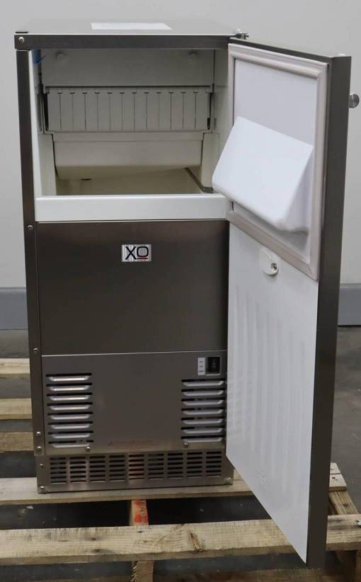 XO 15" Built-In Crystal Clear Cubes Indoor/Outdoor Gourmet Ice Maker XOUIM1565SP